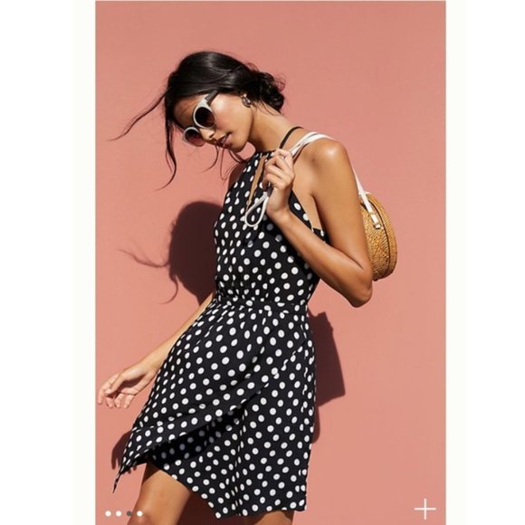 Anthropologie Dresses & Skirts - NWT Anthropologie Maeve Polka Dot Halter Dress